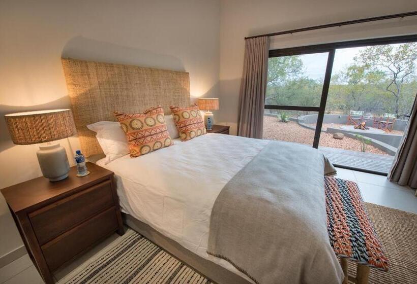 וילה דלוקס חדר שינה 1, Bushwillow Private Villa