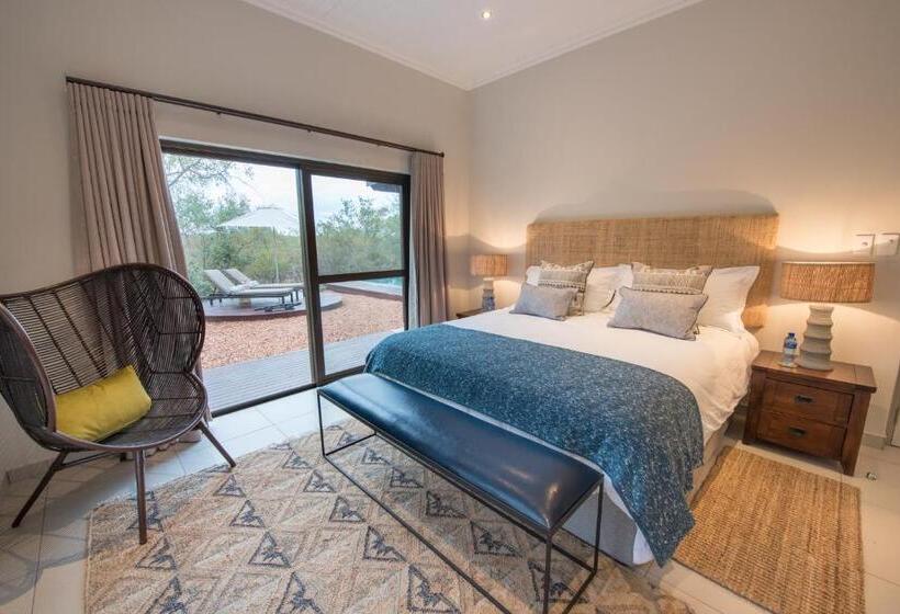 וילה דלוקס חדר שינה 1, Bushwillow Private Villa