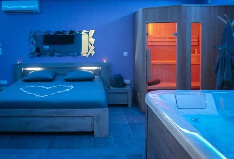 １ベッドルームのスーペリアアパートメント, Nuit Vip Spa Sauna Privatif