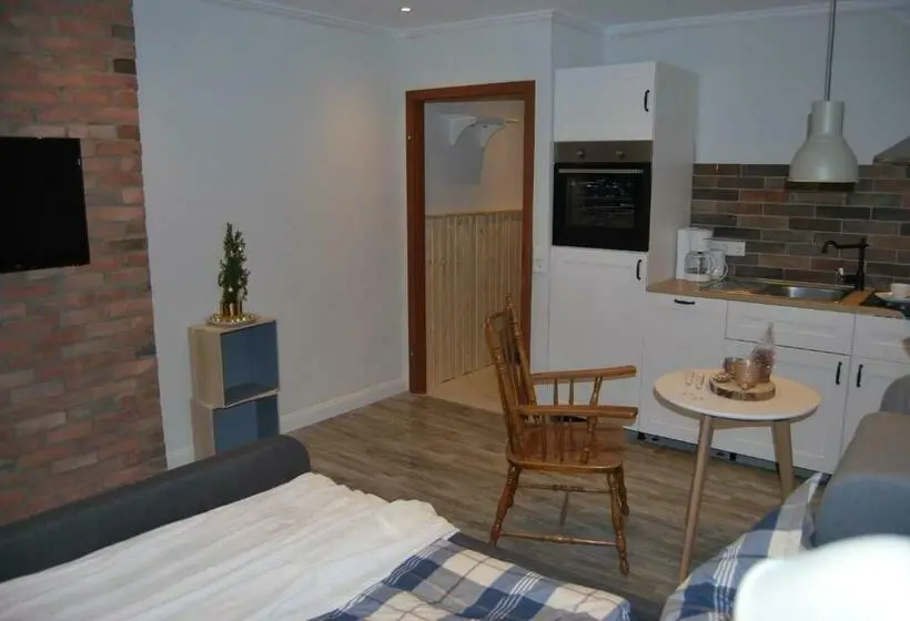 バルコニー付きデラックスルーム, Apartment Strandkorb