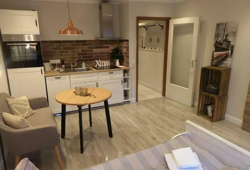 バルコニー付きデラックスルーム, Apartment Strandkorb