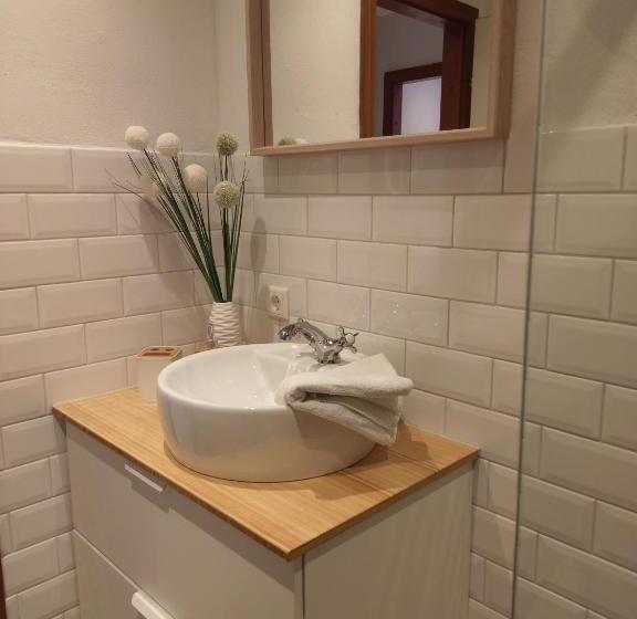 חדר דלוקס עם מרפסת, Apartment Strandkorb