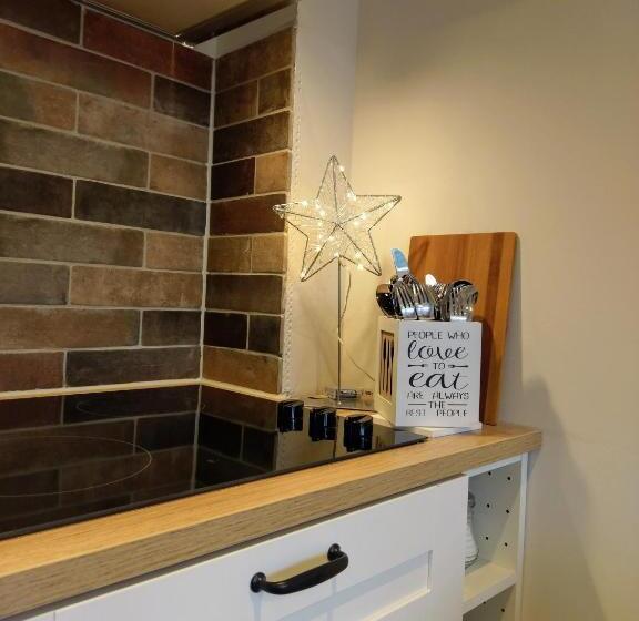 חדר דלוקס עם מרפסת, Apartment Strandkorb