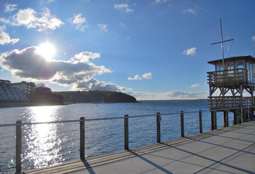 חדר דלוקס עם מרפסת, Apartment Strandkorb