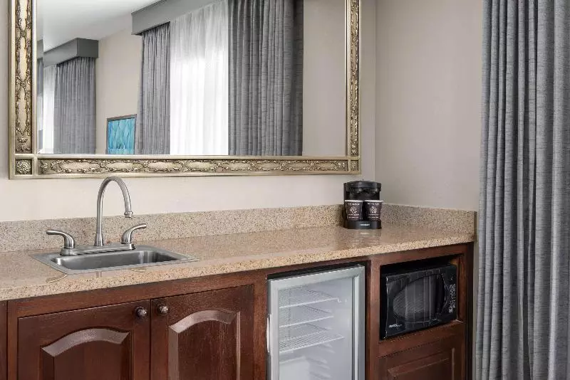 キングサイズベッドのスイートルーム, Embassy Suites San Antonio Riverwalk Downtown