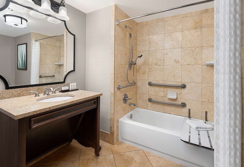 Suite Adapted for people with reduced mobility, Embassy Suites San Antonio Riverwalk Downtown