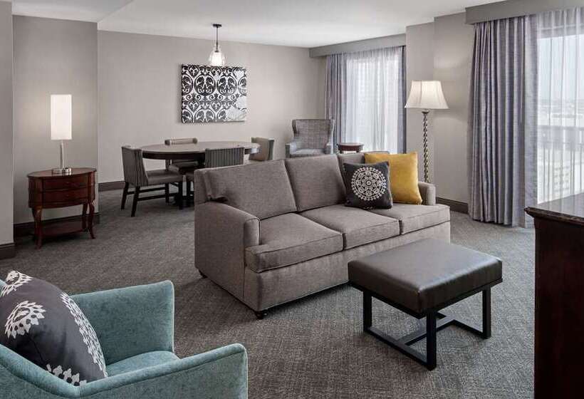 סוויטה עם נוף לנהר, Embassy Suites San Antonio Riverwalk Downtown