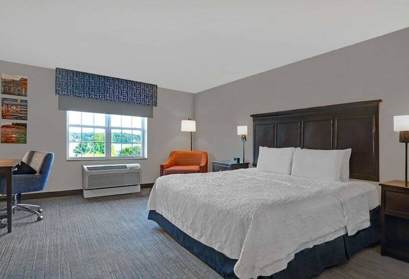 스탠다드 룸 더블 침대, Hampton Inn Bath