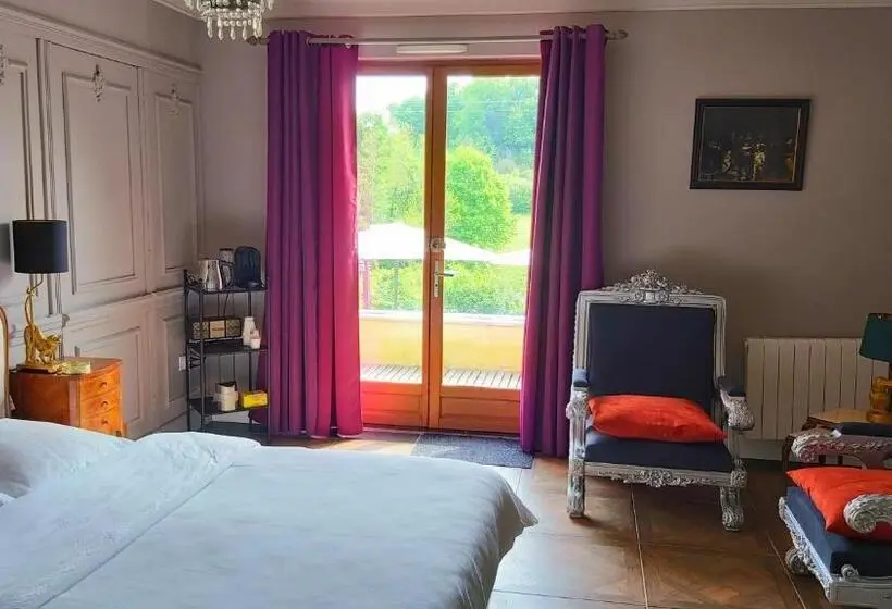 キングサイズベッドのスタンダードルーム, Bonbon Chambre D Hôtes