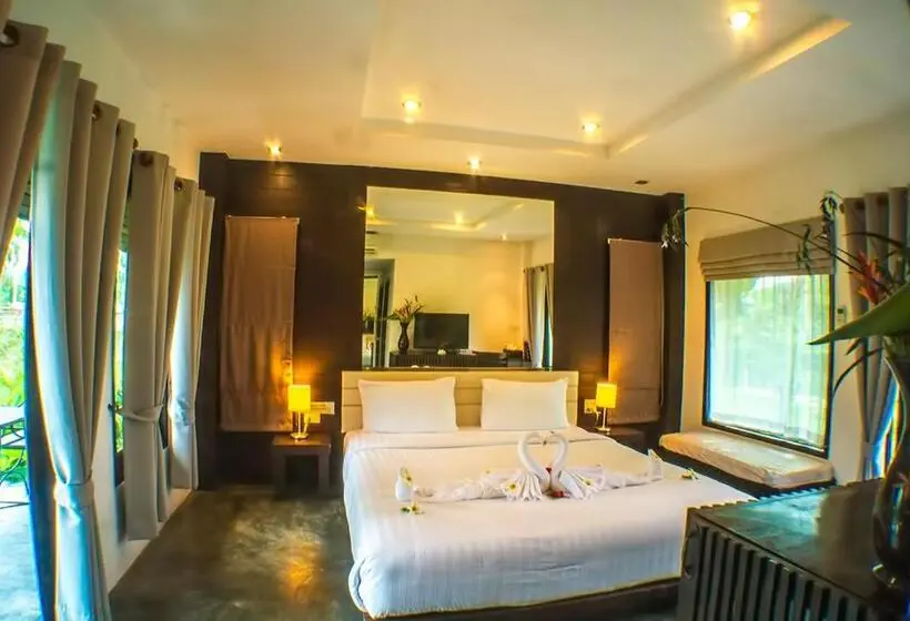 デラックスビラの１ベッドルーム, Bura Lumpai Resort