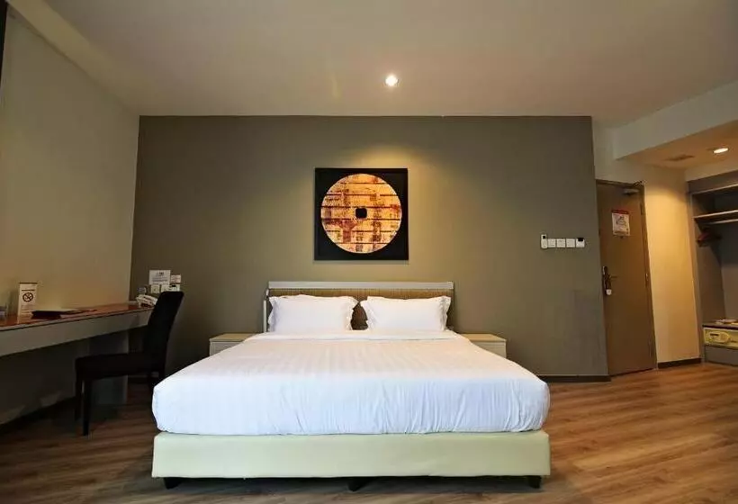 Deluxe-huone King-vuode Kaupunkinäkymä, Abell Hotel Kuching