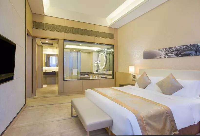 اتاق استاندارد با تخت دوبل, Crowne Plaza Guangzhou Huadu, An Ihg Hotel