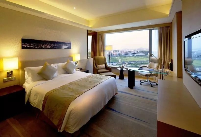 اتاق استاندارد با تخت دوبل, Crowne Plaza Guangzhou Huadu, An Ihg Hotel