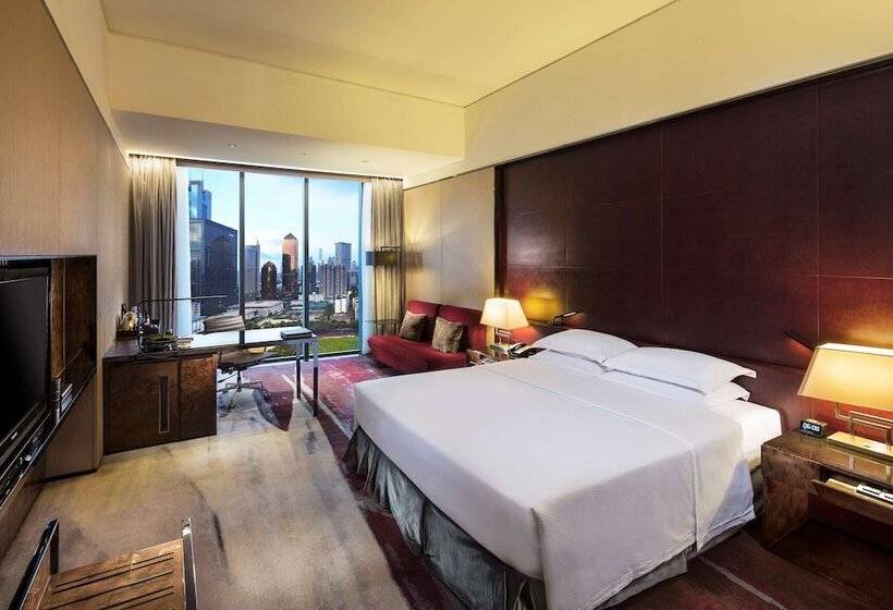 Pokój Deluxe Łóżko King Size, Hilton Guangzhou Tianhe