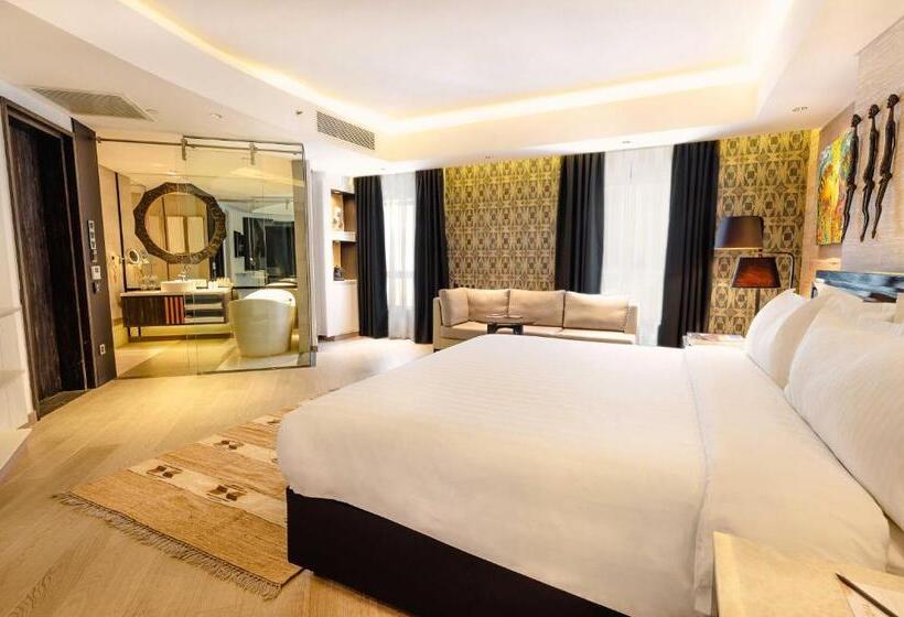 디럭스 룸 킹사이즈 침대, Tribe Hotel, Nairobi, A Member Of Design Hotels