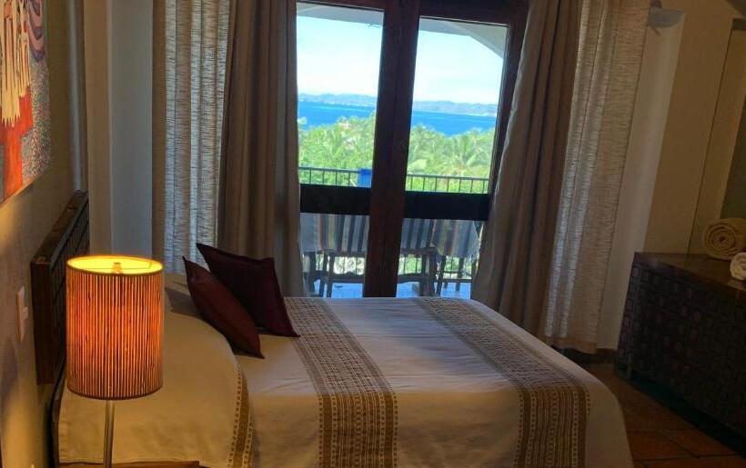 带1个卧室的带海景的公寓, Casa Maria En La Manzanilla