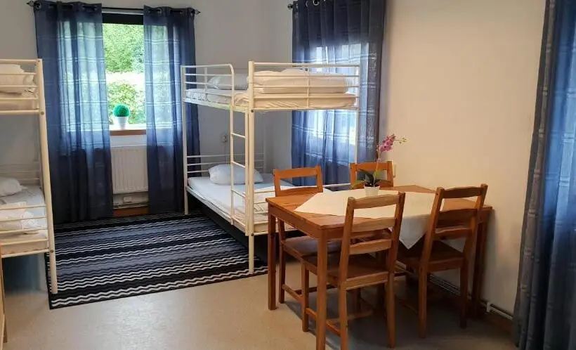 バスルーム共同エコノミー4人部屋, Torsby Vandrarhem