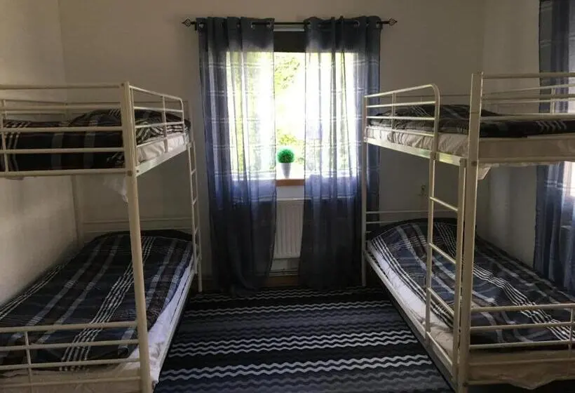 バスルーム共同エコノミー4人部屋, Torsby Vandrarhem