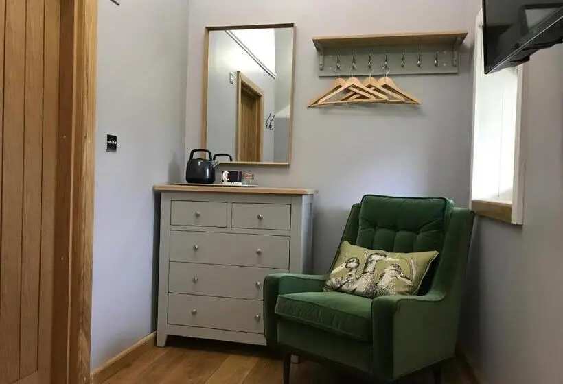 キングサイズベッドのスタンダードルーム, Curbar Hillside B&b