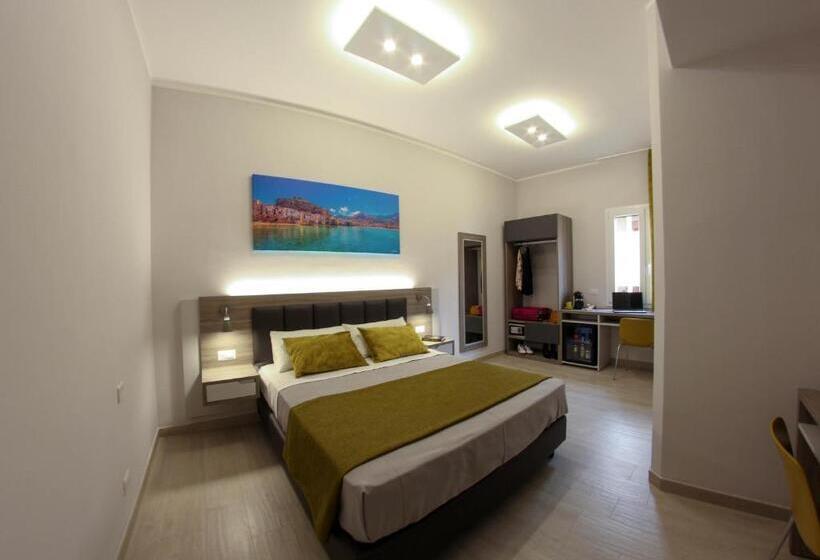 חדר דחוקס עם מיטת קינג, Yeasy Smart Rooms Cefalù