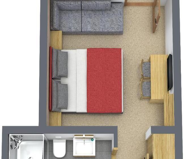 Номер Стандарт с Балконом, Landgasthof Adler