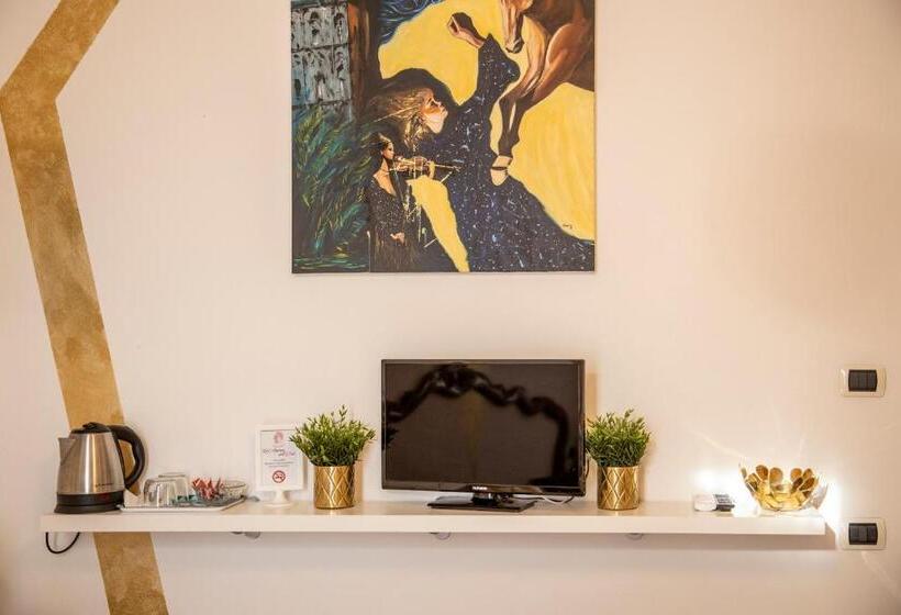 غرفة قياسية مزوَّدة بشُرفة, La Stagione Dell Arte B&b