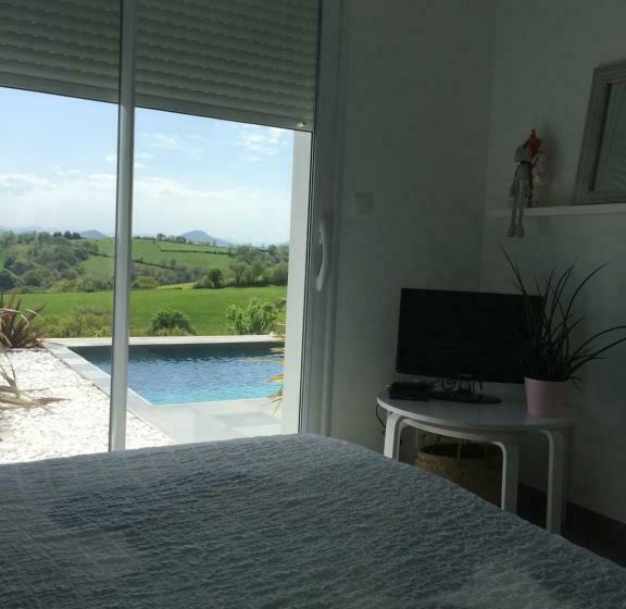 חדר סטנדרט נוף לבריכה, Ama Lur