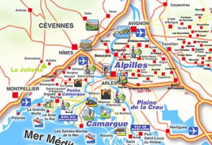 テラス付きスタンダードルーム, La Joliette