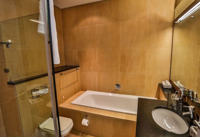 חדר סטנדרט עם מרפסת ונוף לגינה, Canelands Beach Club