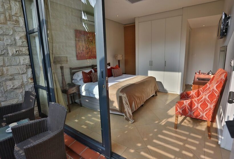 חדר סטנדרט עם מרפסת ונוף לגינה, Canelands Beach Club