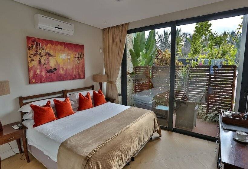 חדר סטנדרט עם מרפסת ונוף לגינה, Canelands Beach Club