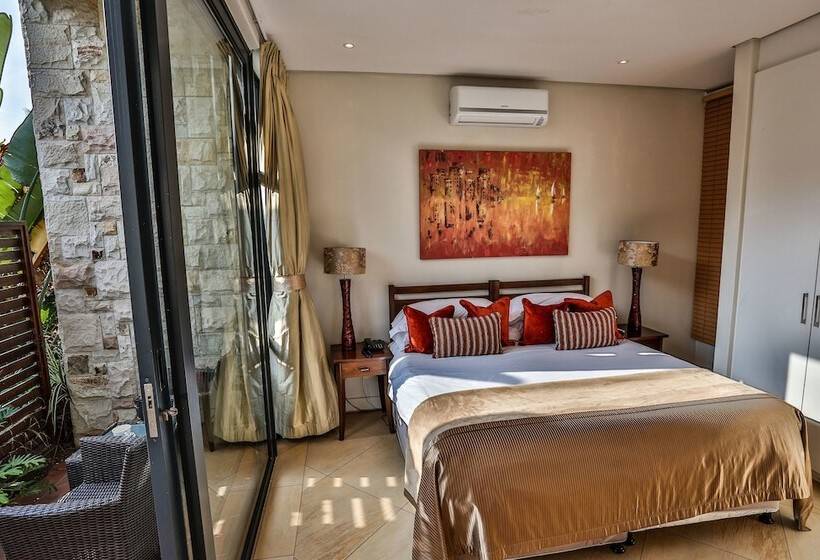 חדר סטנדרט עם מרפסת ונוף לגינה, Canelands Beach Club