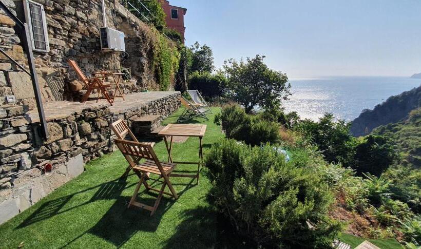 اتاق استاندارد با بالکن و چشمانداز دریا, Arbanella