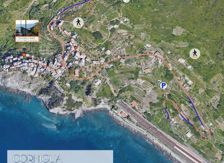 اتاق لوکس با چشمانداز دریا, Arbanella