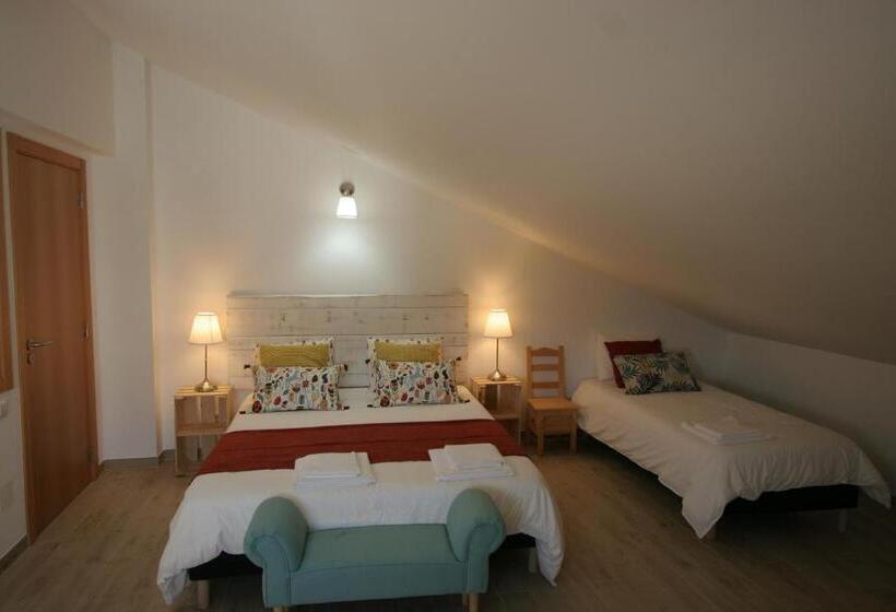 غرفة قياسية ثلاثية مطلة علي الحديقة, Casa Lagoa