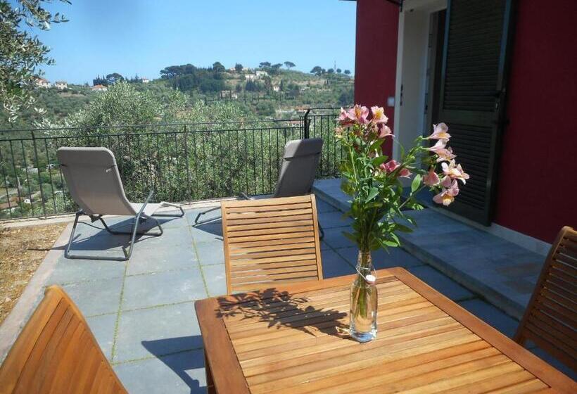 דירה בת חדר שינה 1 צדדית נוף לים, A Baracca Du Pei