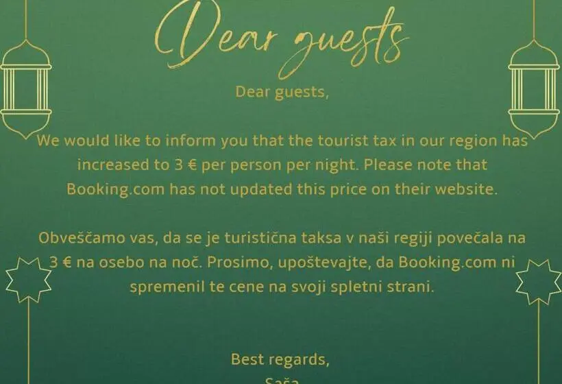 اتاق لوکس, Apartments & Rooms Saša