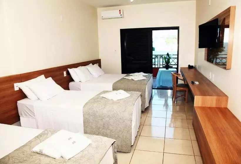 اتاق استاندارد چهار تخته, Carlton Plaza Hotel Uberlandia