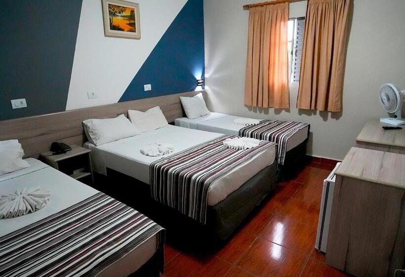 스탠다드 트리플 룸, Dan Inn Poços De Caldas   A Melhor Localização Do Centro