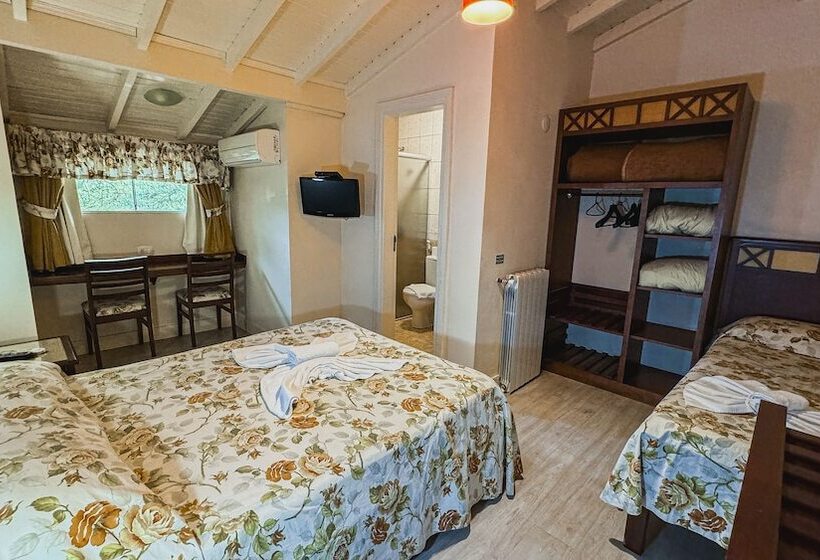 디럭스 트리플 룸, Pousada Ald' Mama