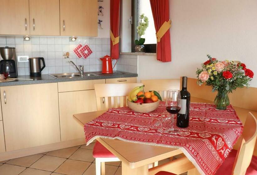 带1个卧室带观景的公寓, Alpegger