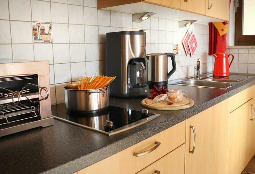 带1个卧室带观景的公寓, Alpegger