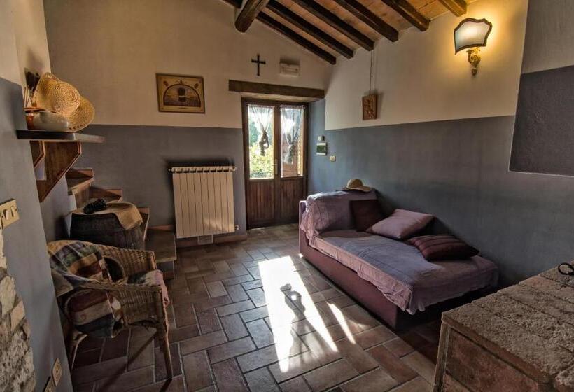 Huoneisto 1 Makuuhuone Terassi, Bio Agriturismo Montemenardo Apartments