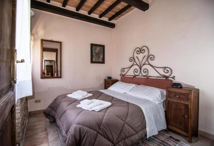 Huoneisto 1 Makuuhuone Pohjakerros, Bio Agriturismo Montemenardo Apartments
