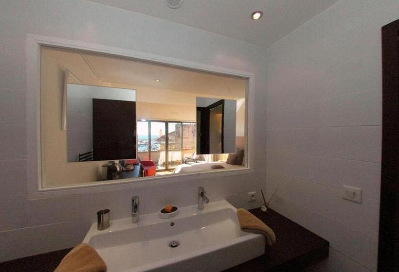 海景标准间带阳台, Cassis Loc   Chambre Meublée