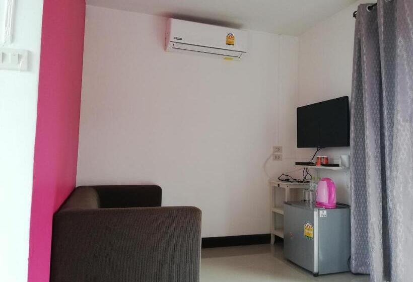 스탠다드 룸 풀장 전망, T Luck House Resort