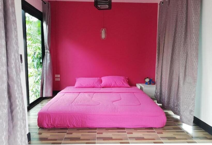 스탠다드 룸 풀장 전망, T Luck House Resort