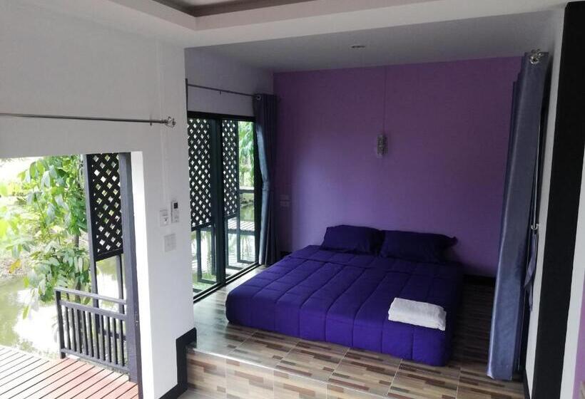 스탠다드 룸 풀장 전망, T Luck House Resort