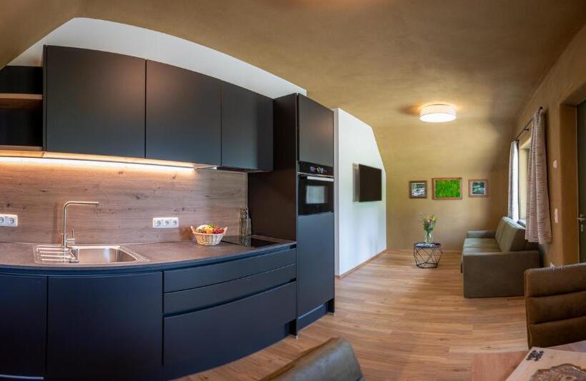 شقة غرفة واحدة مطلة على الحديقة, Villa Bergzauber