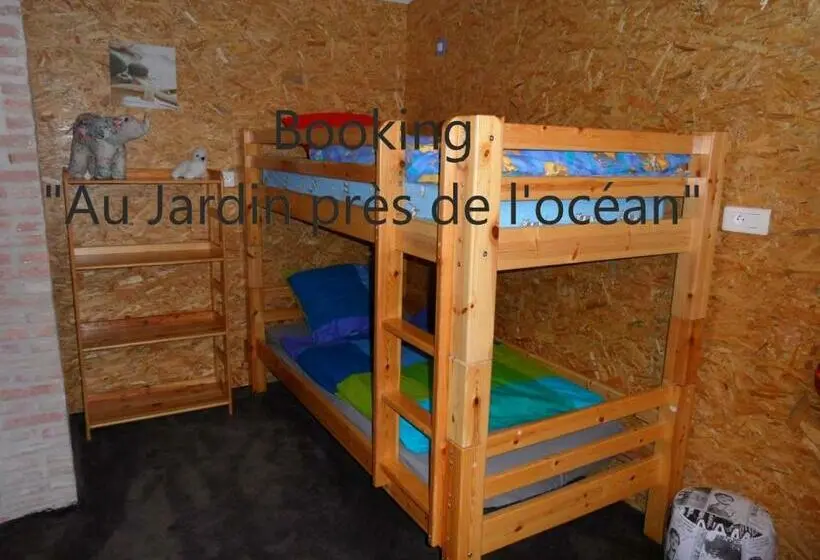 庭の見える１ベッドルームアパートメント, Au Jardin Près De L Ocean